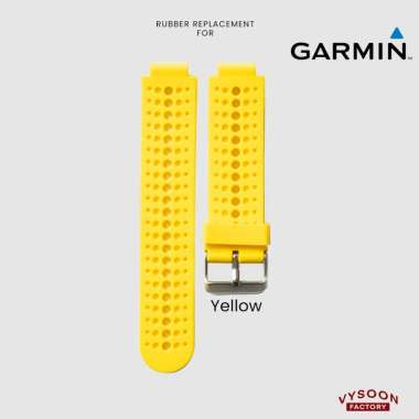 QUICKFIT STRAP RUBBER TALI OENGGANTI GARMIN FORERUNNER 235 FR235 Yellow
