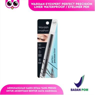 WARDAH EYEXPERT PERFECT PRECISION LINER WATERPROOF / EYELINER PEN / EYE LINER WARDAH