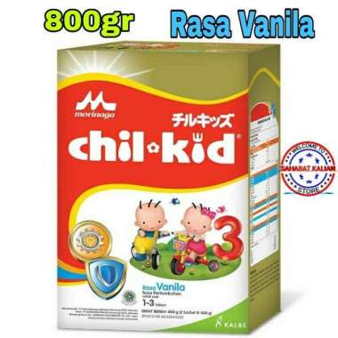 CHIL KID VANILA 800GR PER 1 BOX