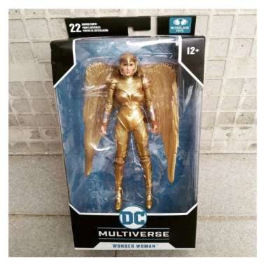 MCFARLANE TOYS DC MULTIVERSE WONDER WOMAN 1984 GOLD ARMOR GOLDEN EAGLE