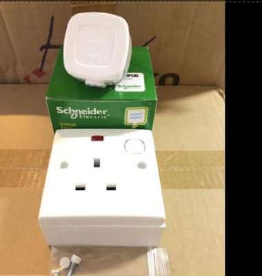 STOP KONTAK AC 1 SET MERK CLIPSAL SCHNEIDER KOMPLIT