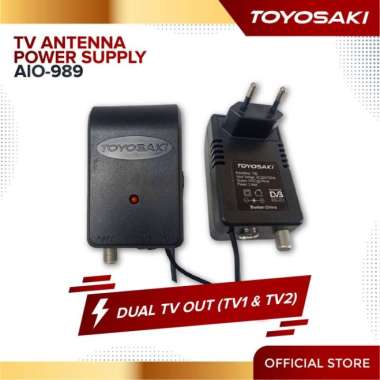 Toyosaki Adaptor ANTENA TV AIO-989 - POWER SUPPLY BOSTER TV