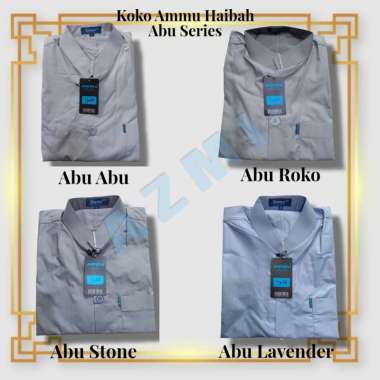 Baju Koko Ammu Haibah Dewasa Size L Termurah ungu series