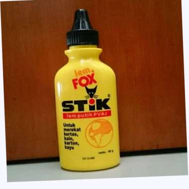 Lem Fox Stik Botol Kuning