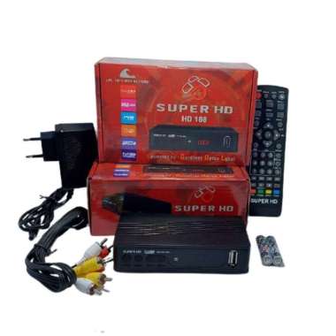 STB SET TOP BOX FULL HD SUPER HD 168 BISA DONGLE WIFI YOUTUBE