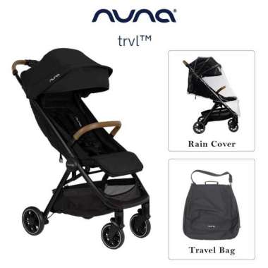 NUNA TRVL STROLLER CABIN CAVIAR