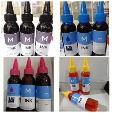 TINTA CANON iP2770 MP287 TIDAK MERUSAK CATRIDGE BLACK+ COLOR