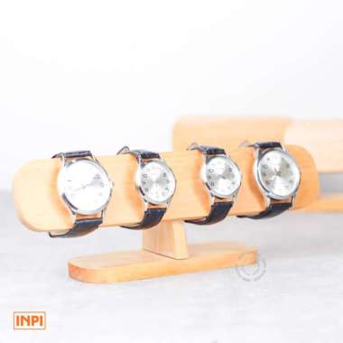 Rak Kayu Pajangan Jam Tangan Display Toko - INPI House