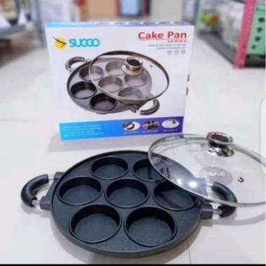 Cetakan martabak mini / cake pan teflon suggo 7lubang