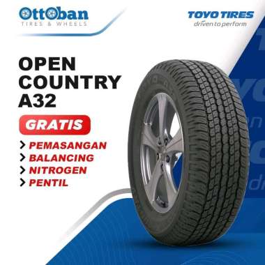 Toyo Tires TTM Open Country A32 265 60 R18 110 H Ban Mobil (Mitsubishi Pajero Sport 2016)