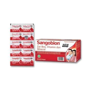 Sangobion Capsul [1 Box isi 250 capsul]