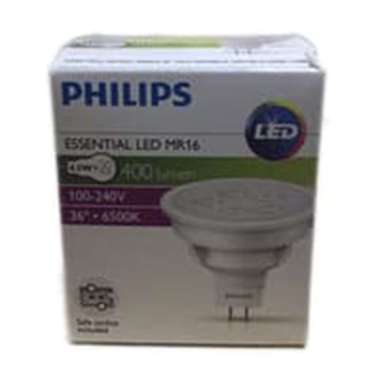 Philips Essential Led Mr16 4 5w 36d 3000k Shopee Indonesia