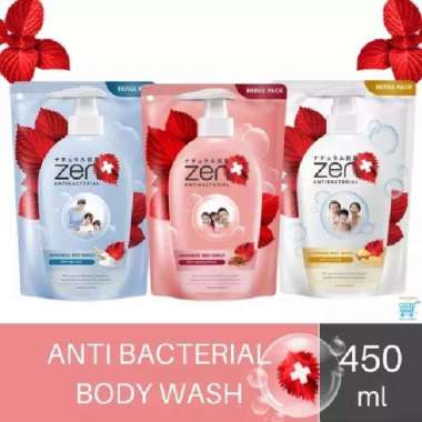 Zen Body Wash Refill 450 ml | Sabun Cuci Mandi Zen 450 ml