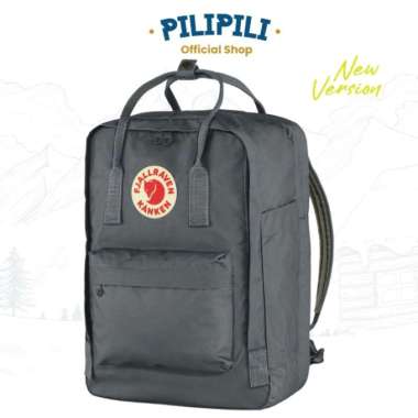 Tas Ransel Fjallraven Kanken Laptop 15 inch Super Grey