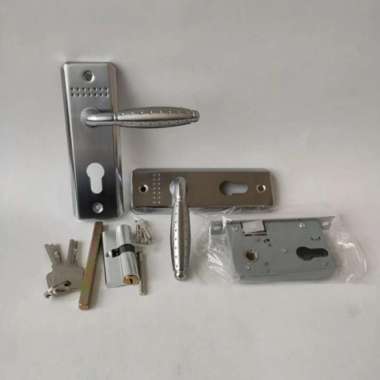 Selot Slot Kunci Pintu Set HSJ 013 HSJ013 Classic Doorlock Handle