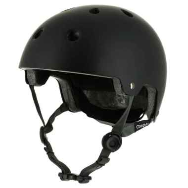 Oxelo Helm Remaja Skate Play 5 M Hitam