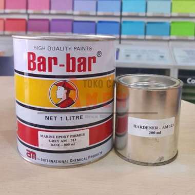 BAR-BAR MARINE EPOXY PRIMER 1LT GREY / CAT DASAR KAPAL