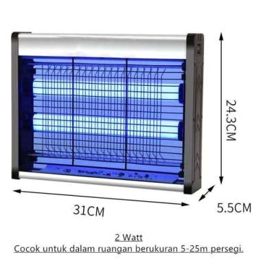 Insect Killer Perangkap Nyamuk/Lampu Nyamuk/Lampu Uv 2w