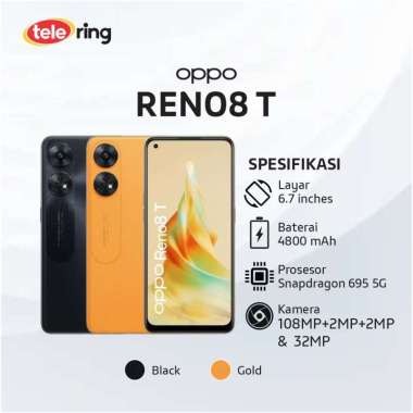 OPPO RENO 8 T 8/256GB Orange