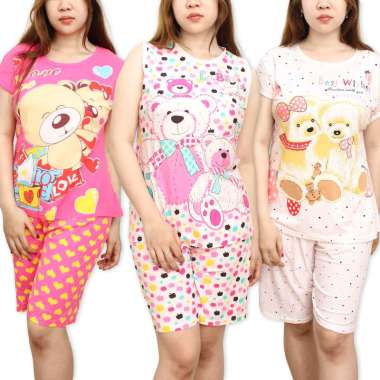 Wimiu Set Baju Tidur Random Sleepwear Piyama Tidur Wanita RANDOM