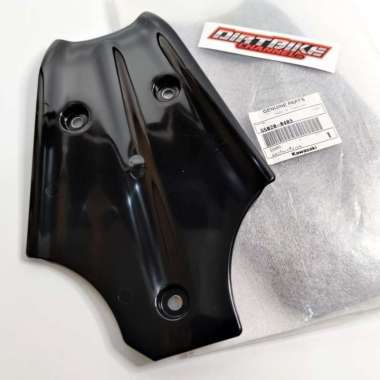 Pelindung Mesin Cover Engine Guard KLX 140 ORIGINAL KAWASAKI Biru