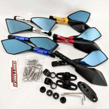 SPION TOMOK FULL CNC SUPERMOTO TRAIL KLX DTRACKER CRF 150 WR 155 Biru