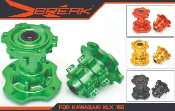 Tromol SET CNC X BREAK Aluminium KLX 150 DTRACKER 150 XBREAK