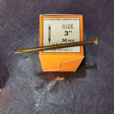 Paku Beton Daiwa 3inch / 7cm Dus 50pcs Bandung