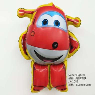 Balon Foil Karakter Super Wings Jumbo 80 Cm / Super Wing
