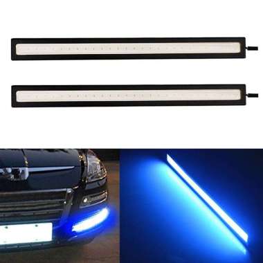 Lampu Drl Led Plasma 17 Cm Cob Strip Kualitas Bagus Ada 3 Warna Biru