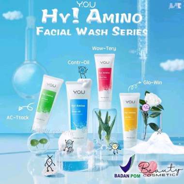 YOU Hy! Amino facial Wash 7 | Oil Control, Hydrating, Brightening anti acne