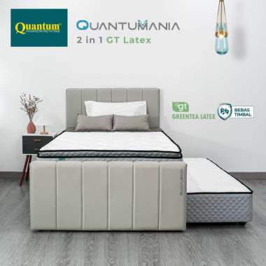 Quantumania 2 in 1 Greentea Latex 120x200 Black