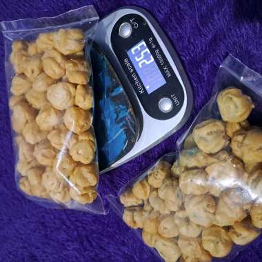Kue Sus coklat, vanila 250 gram, soes mini kering lezat bikin nambah