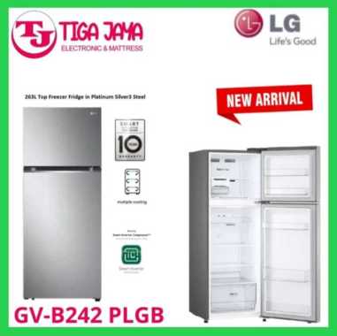 LG KULKAS GVB242PLGB KULKAS LG 2 PINTU LG GVB24 KULKAS LG INVERTER GV-B242PLGB