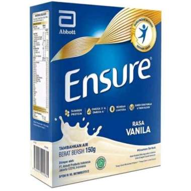 Promo Harga Ensure Nutrition Powder FOS Vanila 150 gr - Blibli