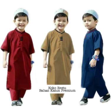 Daftar Harga Baju Muslim Anak Laki Model Terbaru Blibli Com