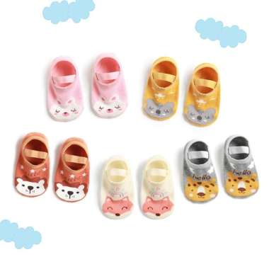 Bimbo Strap Socks / Kaos Kaki Bayi Kuning