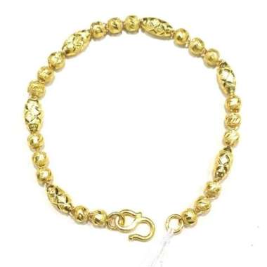 Gelang Ovalino Ball Sabito Emas Kuning 24K 99.99%