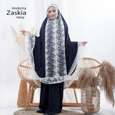 PUSAT GROSIR MUKENA DEWASA ZASKIA NAVY