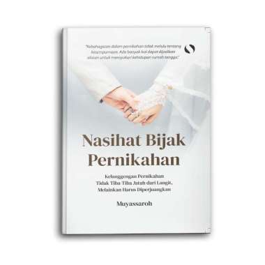 Yanita Buku Islami Motivasi Islam Nasihat Bijak Pernikahan Untuk Muslim Dan Muslimah