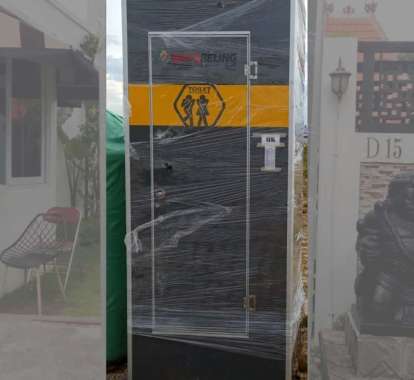 Portable Toilet Untuk Orang Sakit Mini Harga Murah Emergency Grey