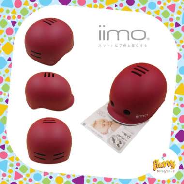 Helm Sepeda Anak iimo Kids Helmet Eternity Red