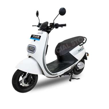 Viar New Q1L Sepeda Motor Listrik [OTR Jabodetabek] Snow White Tangerang