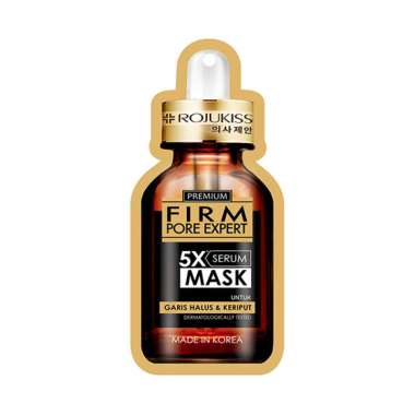 BPOM ROJUKISS Firming Pore Expert 5X Serum Mask - Masker ROJUKISS Korea