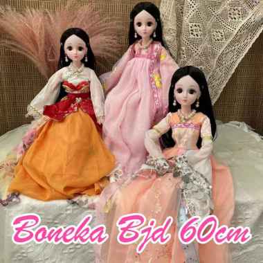 *COD* (Seri-60) Mainan Anak Perempuan Boneka Yuna Bjd Doll DIY 60 cm 60-11