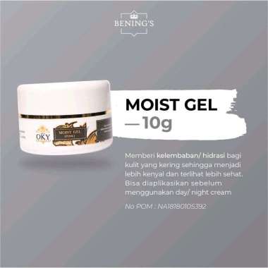 Moist Gel Pink Benings Dr.Oky Pratama Pelembab Gel Bening's Moisturizer Bening Clinic