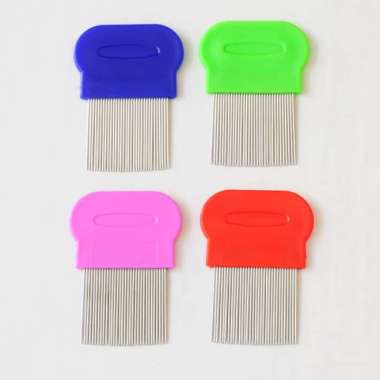 Sisir Serit Besi Magnet Pengusir Kutu Rambut Ketombe Lice