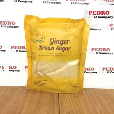 Ansell ginger brown sugar 250 gram - gula jahe