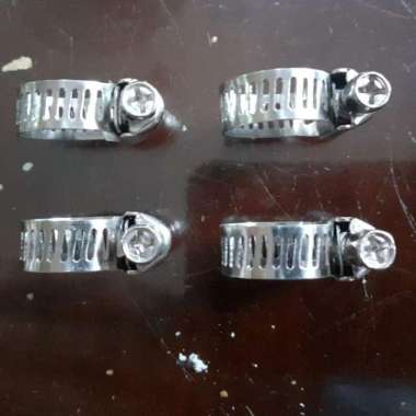 Klem Selang 5/8 Boiler Setrika Uap dan Kompor Gas Stainless Steel