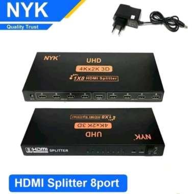NYK HDMI Splitter 8port / 8 Port HDMI Splitter Nyk